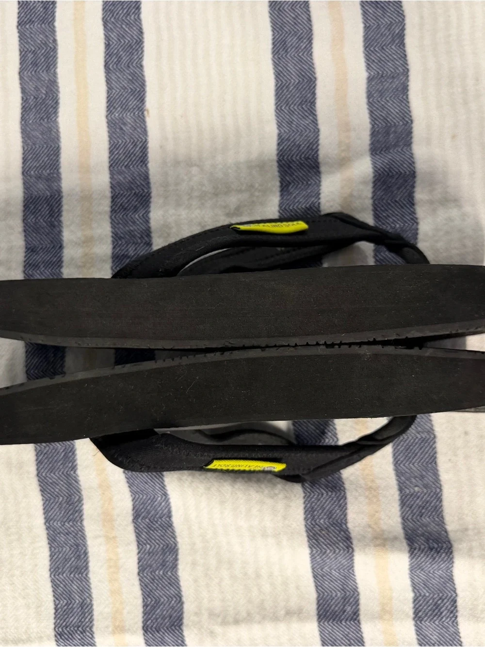 The Healing Sole Black Comfort Flip Flops Orthotic Sandals Women’s 9